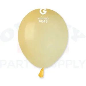 A50 #043 MUSTARD 054316 5"in