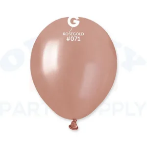 AM50 #071 Rose Gold 057119 Metallic Color 5"in