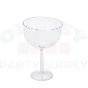 PLASTIC JUMBO WINE GLASS 47OZ - CLEAR