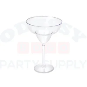 PLASTIC JUMBO MARGARITA GLASS 30OZ - CLEAR