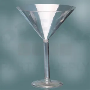 12" PLASTIC MARTINI GLASS