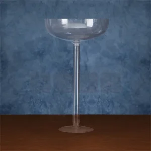 18" PLASTIC CHAMPAGNE GLASS