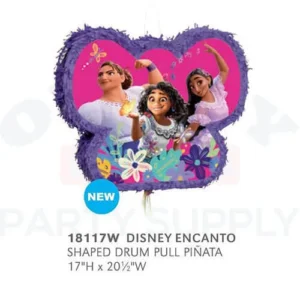 18117W DISNEY ENCANTO SHAPED DRUM PULL PINATA