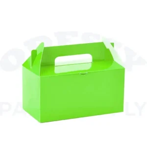 TAKEOUT BOX 12PCS/BAG - APPLE GREEN