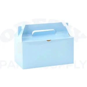 TAKEOUT BOX 12PCS/BAG - BLUE