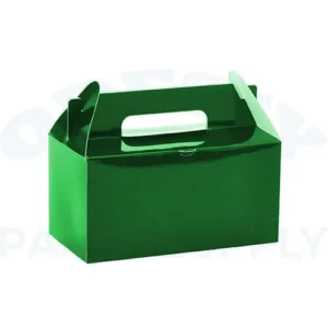 TAKEOUT BOX 12PCS/BAG - GREEN