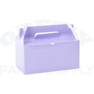 TAKEOUT BOX 12PCS/BAG - LAVENDER