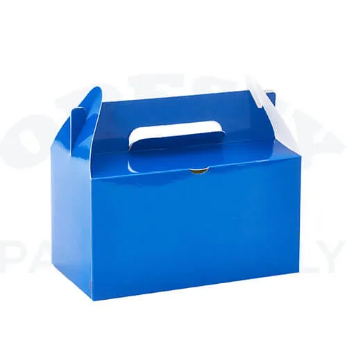TAKEOUT BOX 12PCS/BAG - ROYAL BLUE