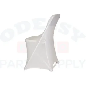 SPANDEX FOLDING CHAIR COVER - IVORY