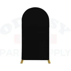 ARCH BACKDROP SPANDEX COVER 36" X 72" - BLACK