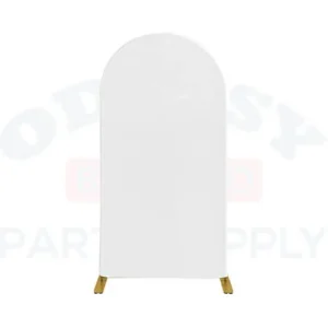 ARCH BACKDROP SPANDEX COVER 36" X 72" - WHITE