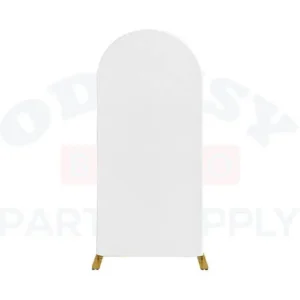 ARCH BACKDROP SPANDEX COVER 36" X 90" - WHITE