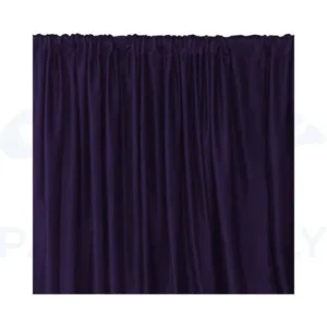 SATIN BACKDROP 10FT X 10FT - PURPLE