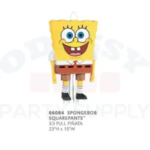 66084 SPONGEBOB SQUAREPANTS 3D PULL PINATA