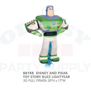 66155 DISNEY AND PIXAR TOY STORY BUZZ LIGHTYEAR 3D PULL PINATA