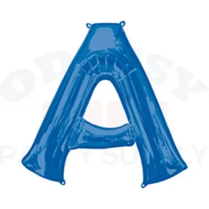 34" Anagram Letter A Blue