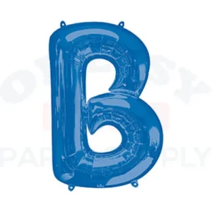 34" Anagram Letter B Blue