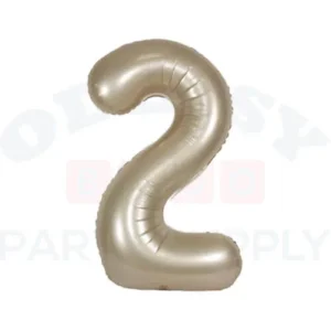 DecoNumber Champagne 2 size 34"