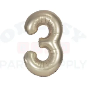 DecoNumber Champagne 3 size 34"