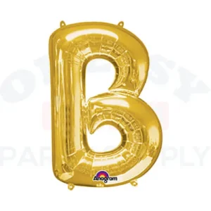 34" Anagram Letter B Gold