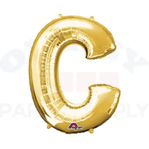 34" Anagram Letter C Gold