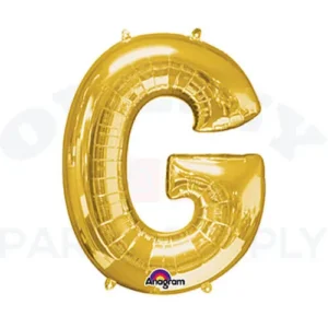34" Anagram Letter G Gold