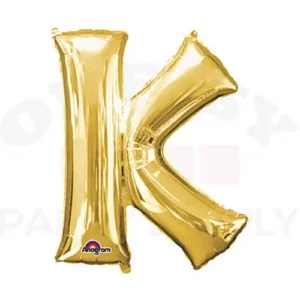 34" Anagram Letter K Gold