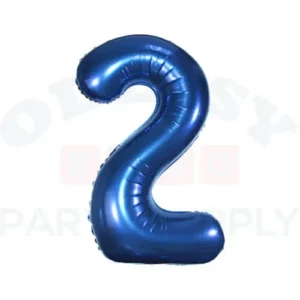 DecoNumber Navy Blue 2 size 34"