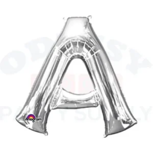34" Anagram Letter A Silver