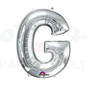 34" Anagram Letter G Silver
