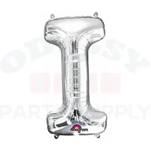 34" Anagram Letter I Silver